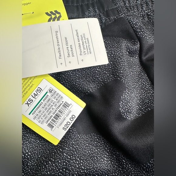 All in Motion Boy's Size 4/5T Soft Stretch Jogger Pants Black Camo - Picture 10 of 10